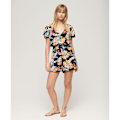 Pikkukuva 2 / 3: Superdry Beach Playsuit Lyhythihainen Lyhyt Mekko Monivärinen M Nainen