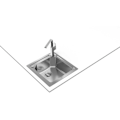 Miniatyrbillede 6 af 9: Teka Brooklyn 50 M-xp 1c Vask