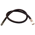 Miniatyrbillede 1 af 2: Metalsub Regulator Flex Hose Male 1/2´´ Unf Sort 213 cm