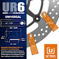 Pikkukuva 8 / 8: Urban Security Hälytys + Varoituslevyn Lukitus Ur6 Keltainen