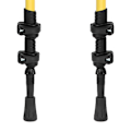 Miniatyrbillede 4 af 8: Izas Polakker Anso Sort 65-135 cm