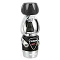 Miniatyrbillede 2 af 4: Cressi Regulator Sæt Xs Compact Pro Mc9sc Int Sort,Søvfarvet
