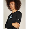 Miniatyrbillede 4 af 7: Icebreaker Merino 200 Oasis Protect Our Winters Langærmet Baselayer Sort L Kvinde