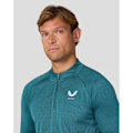 Miniatyrbillede 4 af 5: Castore Apex Engineered Knit Halv Lynlås Langærmet T-shirt  S Mand