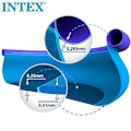 Miniatyrbillede 4 af 9: Intex Med Filterpatronpumpe Easy Set 244x61 Cm Pool Blå 244 x 61 cm