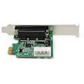 Miniatyrbillede 3 af 7: Startech Rs232 4 Port Pcie Grøn,Søvfarvet