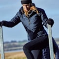 Miniatyrbillede 3 af 6: Gill Jakke Pilot Sort 42 Kvinde