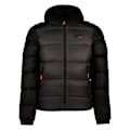 Miniatyrbillede 1 af 3: Superdry Puffer Jakke Colour Block Sport Sort XL Mand