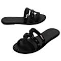 Miniatyrbillede 2 af 3: Melissa Sun Atlantis Klipklapper Sort EU 40 Kvinde