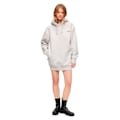 Miniatyrbillede 3 af 5: Superdry Langærmet Kort Kjole Essential Hooded Sweat Grå 2XS-XS Kvinde
