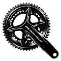 Miniatyrbild 1 av 4: Shimano Dura Ace R9200 12s Hollowtech Ii Vevparti Svart 175 mm / 50/34t