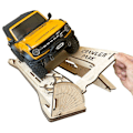 Miniatyrbillede 3 af 10: Crawler Park Støddæmper Testrampe Rc Crawler Park Brun