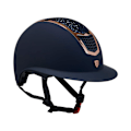 Miniatyrbillede 1 af 6: Equestro Hjelm Modello Eclipse Stone Mat Wide Visor (3 Padding)  56-58 cm