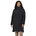 Miniatyrbillede 1 af 9: Jack Wolfskin Luisenplatz Frakke Sort 2XL Kvinde