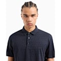Miniatyrbillede 4 af 5: Armani Exchange 6dzffd-zjh4z Kortærmet Polo Sort M Mand