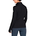 Miniatyrbillede 2 af 4: Vaude Livigno Ii Halv Lynlås Langærmet T-shirt Sort 42 Kvinde
