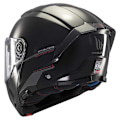 Miniatyrbillede 6 af 8: Mt Helmets Modulær Hjelm Atom 2 Sv Solid Sort M