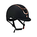 Miniatyrbillede 1 af 7: Equestro Hjelm Modello Eclipse Plain Matt Rowel Fitting  53-55 cm