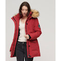 Pikkukuva 1 / 7: Superdry Anorakki Everest Faux Fur Punainen S Nainen