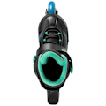 Miniatyrbillede 4 af 6: Playlife Ungdoms Rulleskøjter Joker Blue Sky Combo Sort EU 31-34