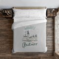 Miniatyrbillede 1 af 3: Play Fabrics Nordisk Cover Med Hogwarts In Christmas 90 155x220 Cm