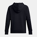 Miniatyrbillede 4 af 4: Under Armour Rival Fleece Wordmark Hættetrøje Sort 2XL Kvinde