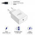 Miniatyrbillede 3 af 8: Myway Usb-c Vægoplader Pd 45w Transparent