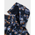 Miniatyrbild 6 av 6: Name It Alfa08 Softshell Aop1 Mini Overall Blå 3 Years