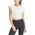 Miniatyrbillede 1 af 5: Adidas Ærmeløs T-shirt Power Crop Sort L / Regular Kvinde