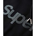 Miniatyrbillede 3 af 3: Superdry Core Logo Fade Loose Hættetrøje Sort S Mand