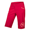 Miniatyrbillede 1 af 2: Endura Shorts Singletrack Lite Rød XL Kvinde
