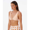 Miniatyrbild 3 av 5: Rip Curl Bikinitopp Surf Check Trilette Gul L Kvinna