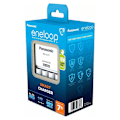Miniatyrbillede 1 af 2: Eneloop Bq-cc17/+4aa Oplader Til Aa-batterier Søvfarvet