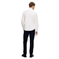 Miniatyrbillede 2 af 6: Selected Lang ærmet Skjorte Slimrick-poplin Hvid XL Mand