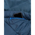 Miniatyrbillede 4 af 5: Vaude Sovepose Sioux 1000 Ii Blå Regular / Right Zipper