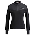 Miniatyrbild 3 av 5: Swix Dynamic Fleece Med Halv Dragkedja Svart S Kvinna