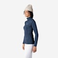 Miniatyrbillede 3 af 5: Rossignol Classique Langærmet Baselayer Blå 2XL Kvinde