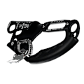 Miniatyrbillede 3 af 3: Grivel A&d Left Ascender/descender Sort