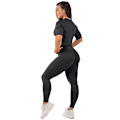 Miniatyrbild 1 av 4: Nebbia Leggings Hög Midja Python Snakeskin 407 Svart L Kvinna