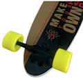 Miniatyrbillede 5 af 5: Krf Longboard Path Way 36´´ Sort 9.75 Inches