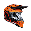 Miniatyrbillede 1 af 4: Just1 Motocross Hjelm J39 Rock Orange M