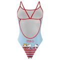 Miniatyrbillede 2 af 2: Otso Hello Kitty Stripes Badetøj  2XS Kvinde