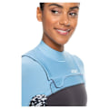 Miniatyrbillede 4 af 5: Roxy Langærmet Neoprendragt Foran Med Lynlås 4/3 Mm Swell Series Grå 6