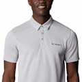 Miniatyrbillede 5 af 5: Columbia Kortærmet Poloshirt Nelson Point Grå 2XL Mand