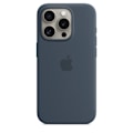 Miniatyrbillede 1 af 6: Apple Silikone Etui Iphone 15 Pro Blå