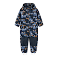 Miniatyrbild 1 av 6: Name It Alfa08 Softshell Aop1 Mini Overall Blå 4 Years