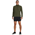 Miniatyrbillede 5 af 5: Under Armour Langærmet T-shirt Med Halv Lynlås Tech™ 2.0 Grøn L / Regular Mand