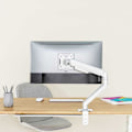 Miniatyrbillede 8 af 10: Tooq Armmontering Til Dobbelt Skærm Db4032tnr-w 17-32´´ Transparent