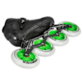 Miniatyrbillede 4 af 6: Powerslide Inline Skøjter Xxx 13.2 Grøn,Sort EU 45