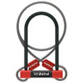 Miniatyrbillede 4 af 10: Zefal U-lås Med Kabel K-traz U13 Søvfarvet 230 x 115 x 13 mm / 10 x 1200 mm